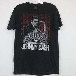 Johnny Cash Sun Records size medium short sleeve shirt 100% cotton